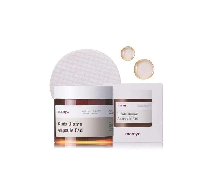 ma:nyo Bifida Biome Ampoule Pad Korean Skin Care 70 Pads