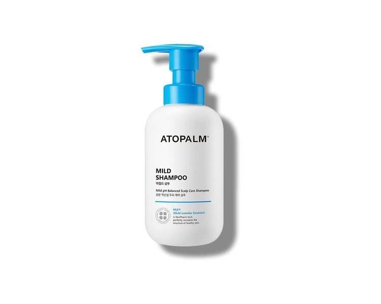 ATOPALM Mild Shampoo 10.1 Fl. Oz. 300ml Tear-Free Hypoallergenic Hair Care for Sensitive Skin Biotin for Dry Scalp Paraben & Mineral Oil-Free pH Balancing Nourishing Hydrating Kbeauty