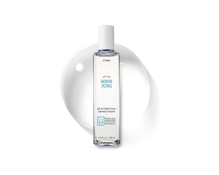 Etude House Soonjung pH5.5 Relief Toner 200ml