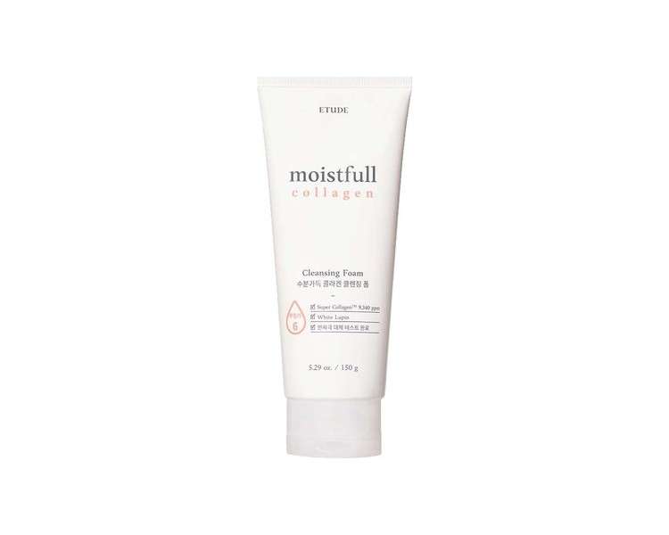 Etude House Moistfull Collagen Cleansing Foam 150ml Facial Cleanser