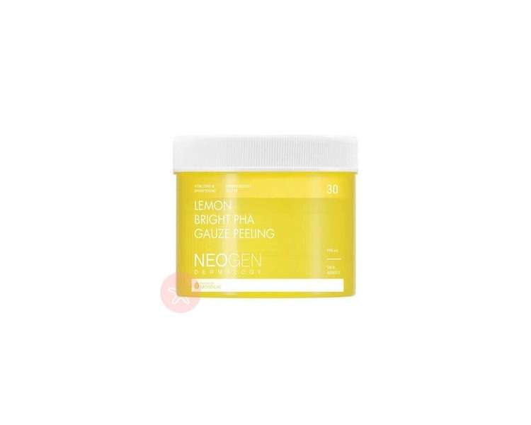 NEOGEN Lemon Bright PHA Gauze Peeling Bio-Peel Face Pads - UK Seller