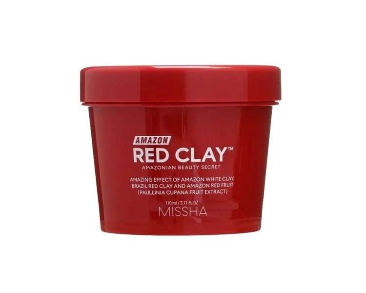 Missha Amazon Red Clay Pore Mask 110ml