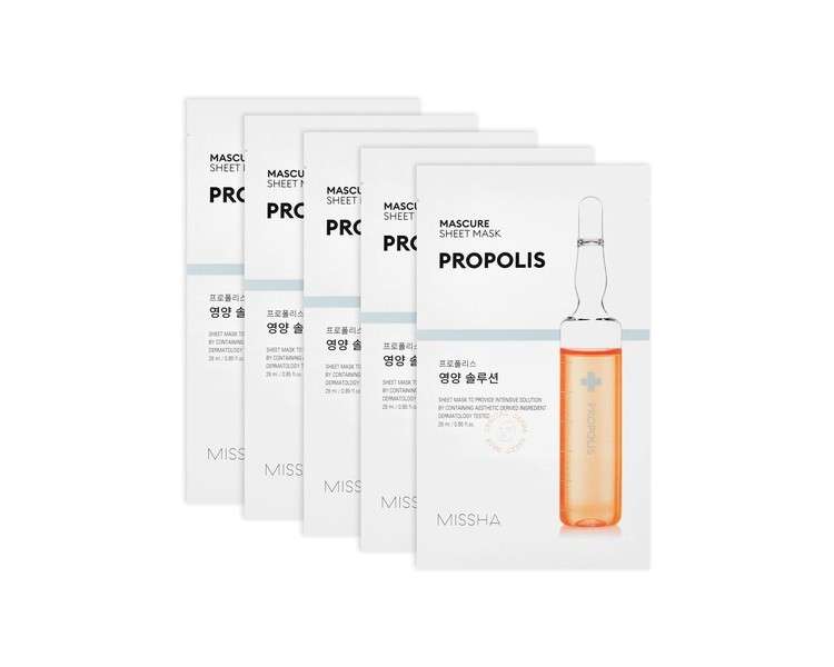 MISSHA Mascure Nutrition Solution Propolis Sheet Mask