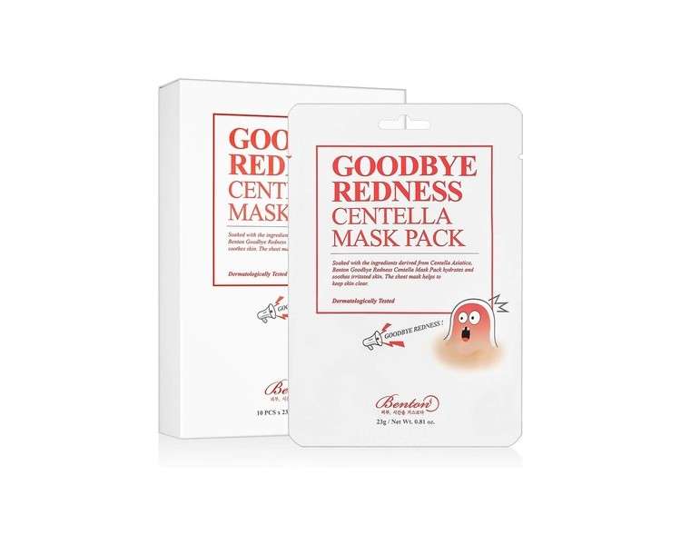 BENTON Good Bye Redness Centella Mask Pack 23g