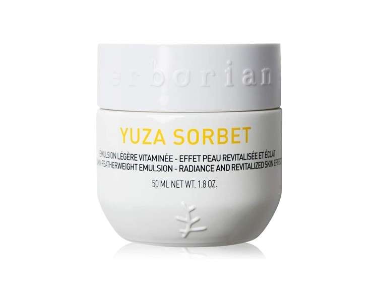 Erborian Yuza Sorbet Day Cream Nourishing and Protecting Anti-Aging Face Moisturizer 50ml White