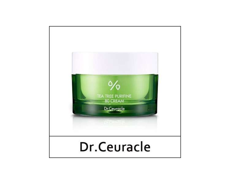 Dr.Ceuracle] Tea Tree Purifin 80 Cream 50g - Korean Cosmetics SweetCorea