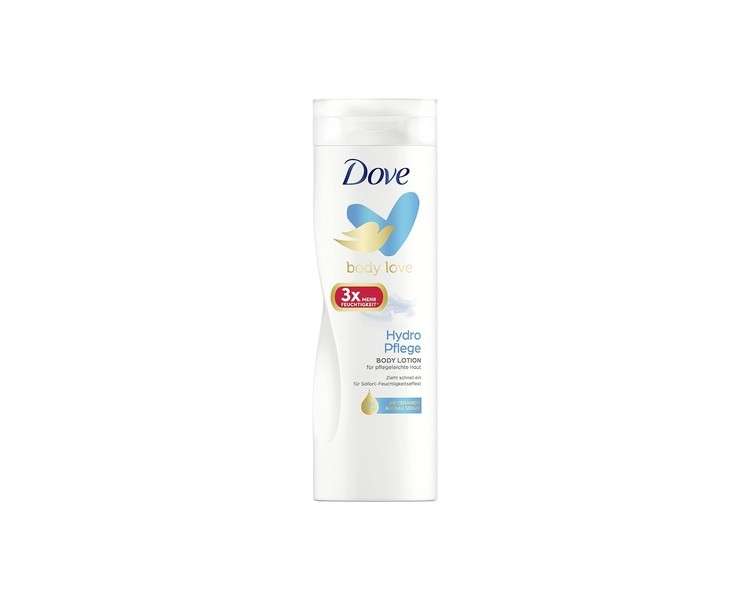 Dove Hydro Care Body Lotion for Easy Care Skin with 3x More Moisture 400ml