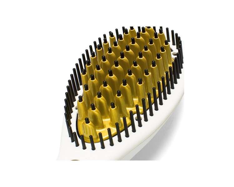 Ogé Exclusive Tourmaline Hair Brush White/Gold