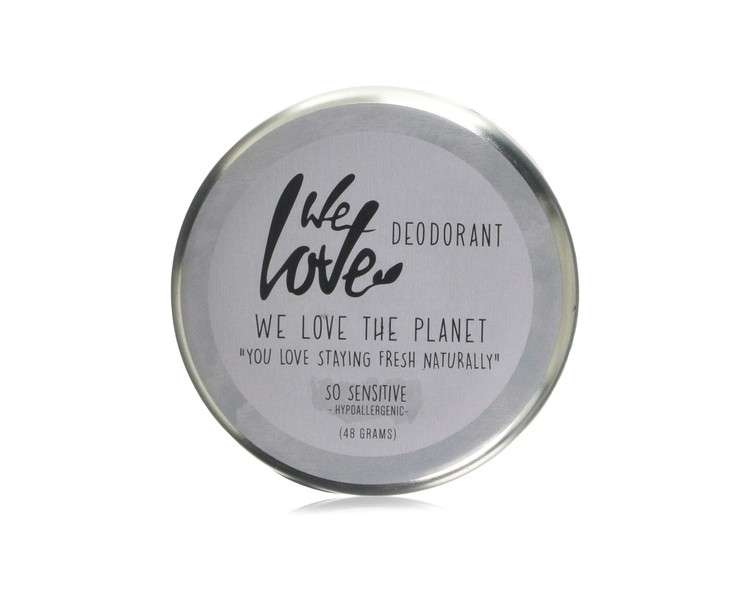 We Love The Planet Tin So Sensitive Deodorant Cream 48g