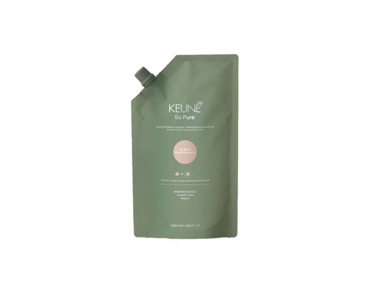 KEUNE So Pure Polish Refill Moisturizing Hair Shampoo 1000ml