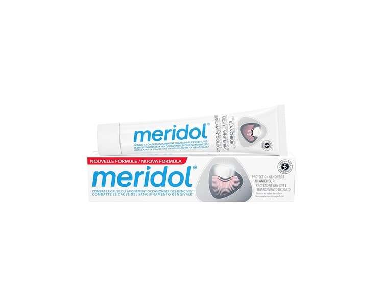 Meridol Toothpaste Gum Protection and Gentle Whitening 75ml