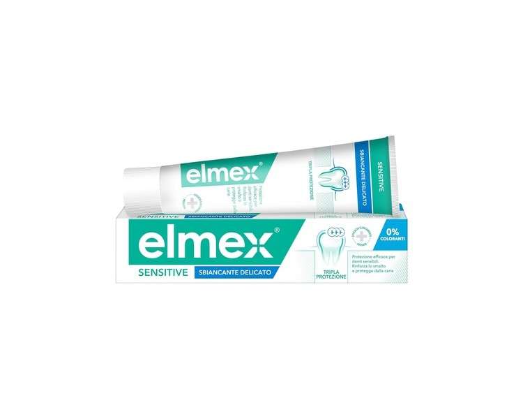 Elmex Toothpaste Whitening Sensitive Teeth 75ml