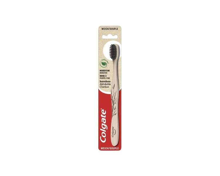 Colgate Bamboo Activated Carbon Toothbrush Soft