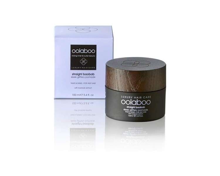 OOLABOO Straight Baobab Sleek Glittery Pomade 100ml