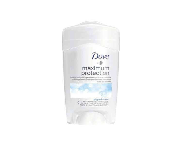 Dove Maximum Protection Original Clean Anti-perspirant Cream Stick 45ml
