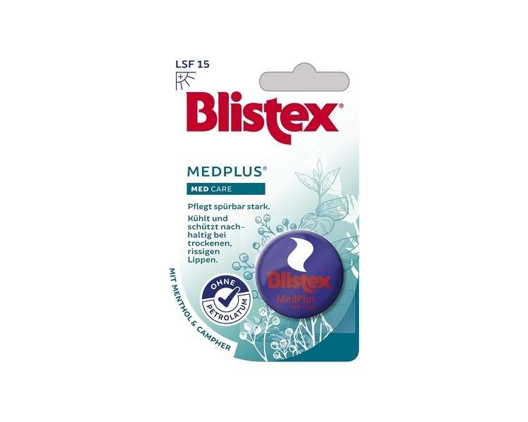 Blistex Lip Balm Med Plus Jar 7ml