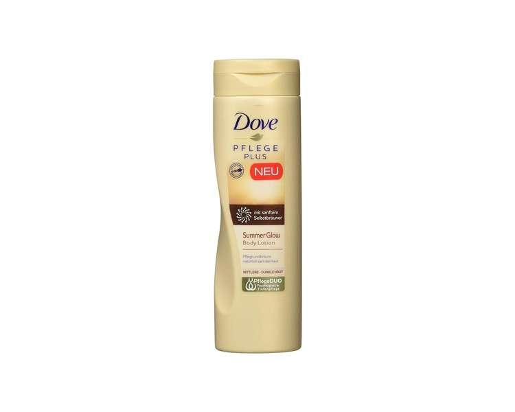Dove Care Plus Summer Glow Body Lotion 250ml