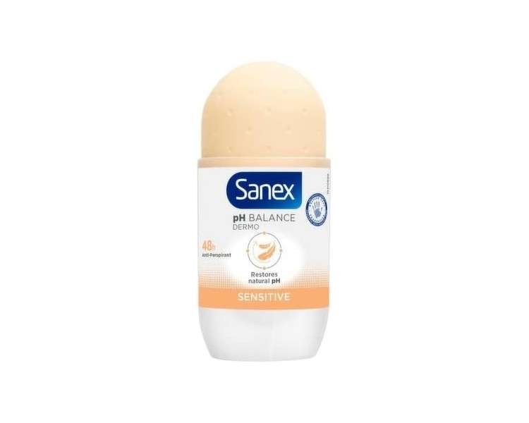 Sanex Dermo Sensitive Roll On Antiperspirant 50ml