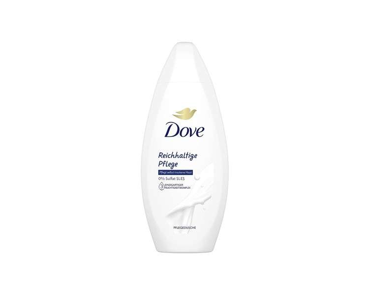 Dove Deeply Nourishing Microbiome Gentle Body Wash Shower Gel for Softer, Smoother Skin 55ml