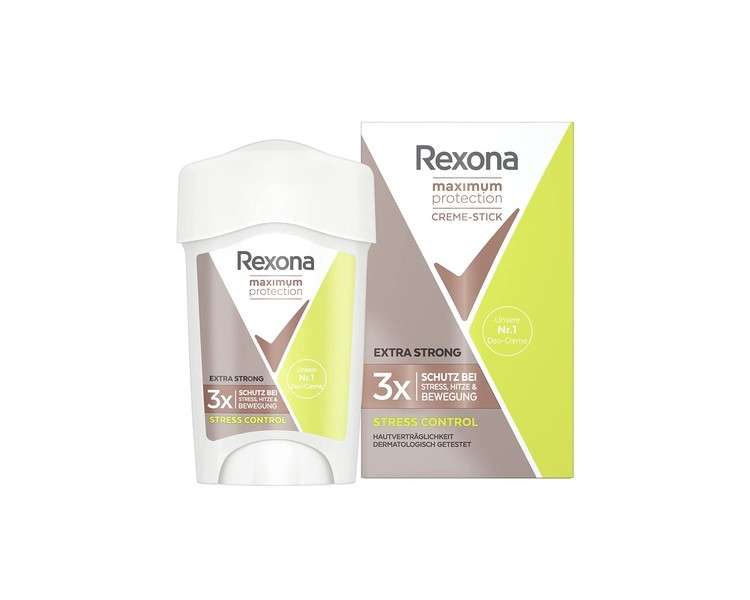 Rexona Maximum Protection Deodorant Cream Stress Control Anti Perspirant 45ml