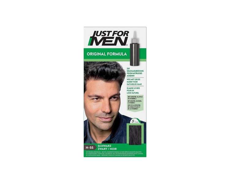 Just For Men Hair Coloring Gel Black