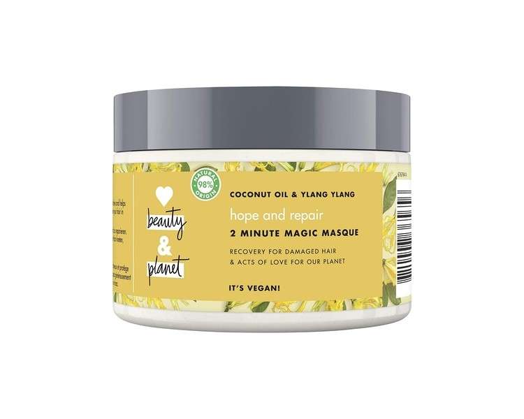 Love Beauty And Planet Hope and Repair Hair Mask with Coconut Oil and Ylang Ylang Flower 300ml