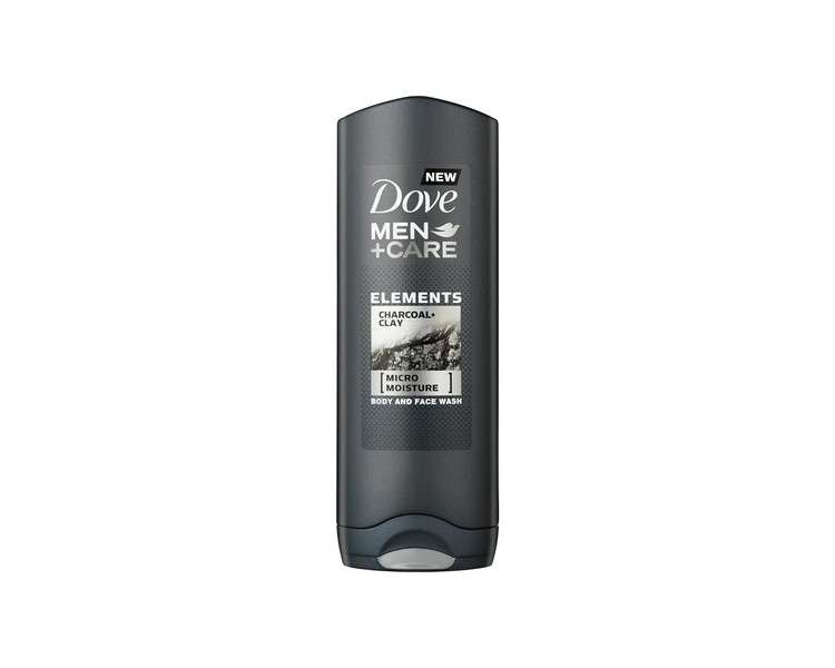 Dove Men+Care Charcoal Clay Shower Gel 250ml