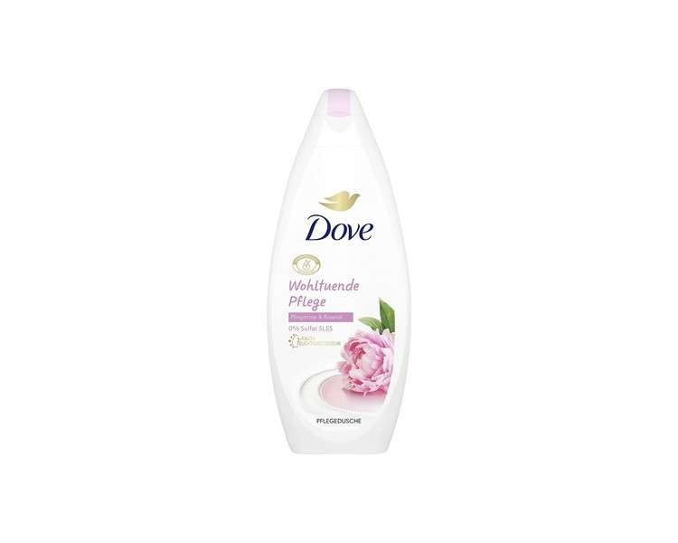 Dove Nourishing Care Shower Gel with Peony & Rose Oil and Triple Moisture Serum for Radiant and Beautiful Skin 250ml