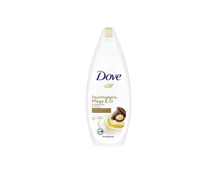 Dove Moisturizing Care & Oil Shower Gel with Argan Oil for Dry Skin 250ml