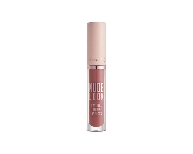 Golden Rose Nude Look Natural Shine Lipgloss 04 Peachy Nude