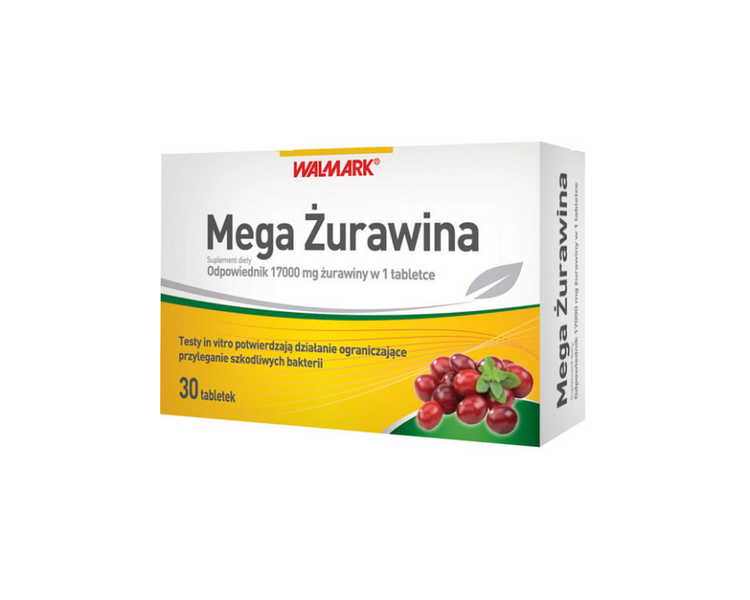 MEGA Cranberry 30 Tablets Urinary System Bladder Sneezing