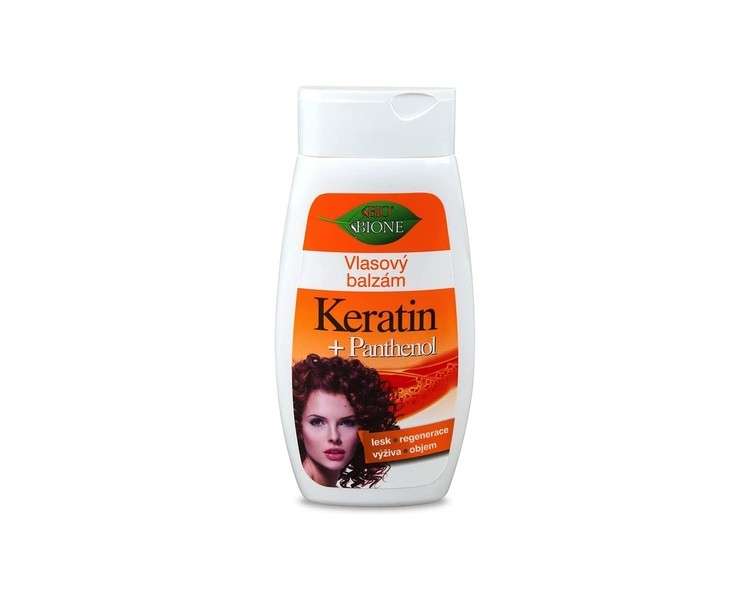 Bione Organic Vegan Hair Balm with Keratin and Panthenol 260ml