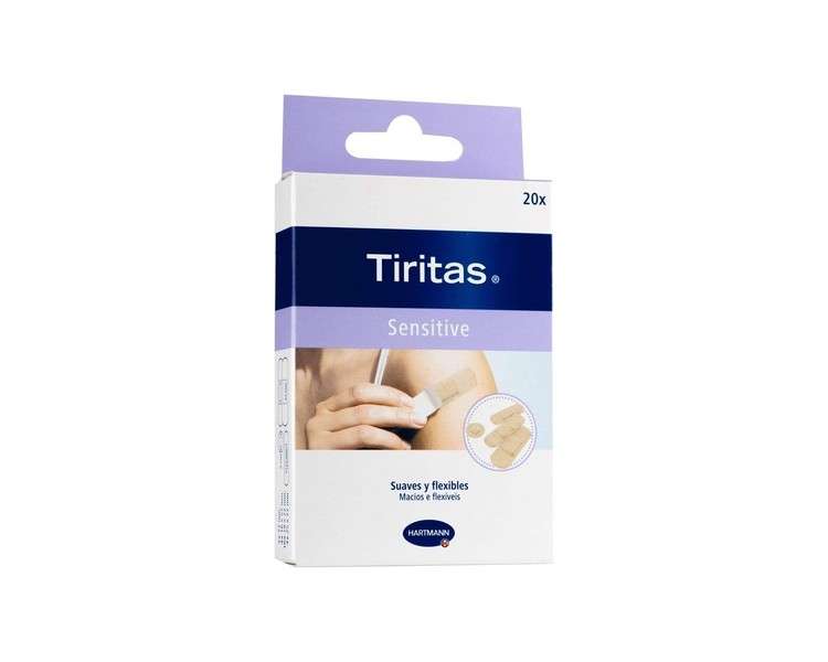 Tiritas Hartmann Sensitive 20 Units - Pack of 4