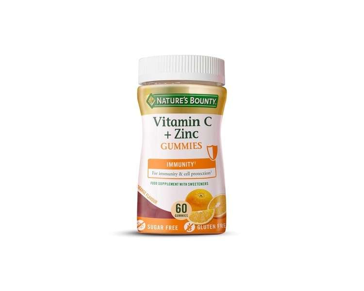 Nature's Bounty Vitamin C + Zinc 60 Gummies