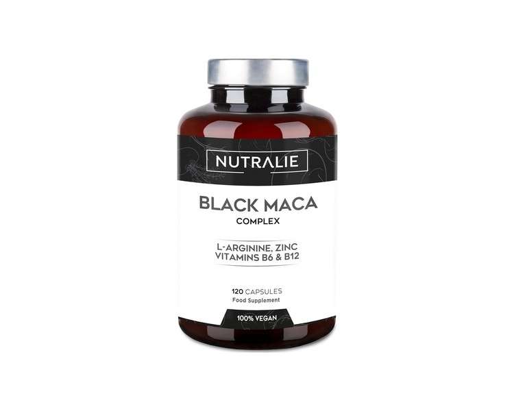 Maca Root Capsules 24000mg Black Maca for Women and Men 120 Capsules