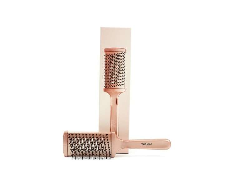 Professional Flat Hairbrush Termix Gold Rose Small