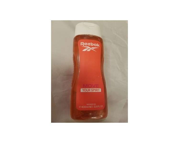 New Reebok Move Your Spirit Shower Gel for Women 13.6 fl oz