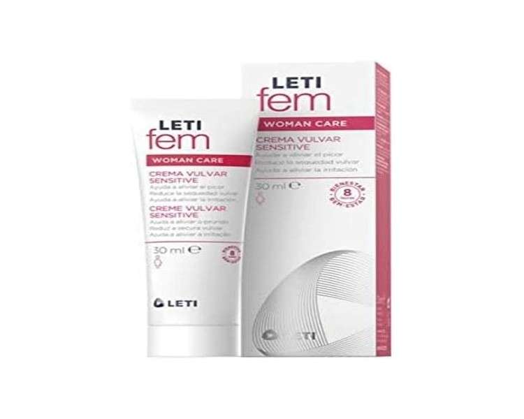 Letifem Vulvar Sensitive Cream 30ml