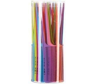 Eurostil Pot of Combs Colours 60 Units