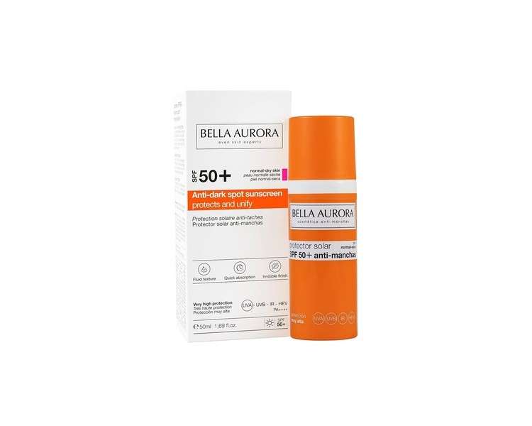 Bella Aurora Anti-Dark Spot Fluid Sunscreen SPF50 50ml