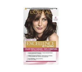 L'Oreal Paris Excellence Creme Hair Dye 3-Fold Protection No. 01s 4