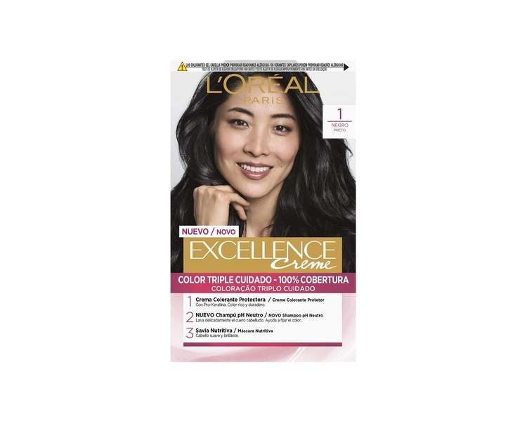 L'Oréal Paris Excellence Creme 1 Black