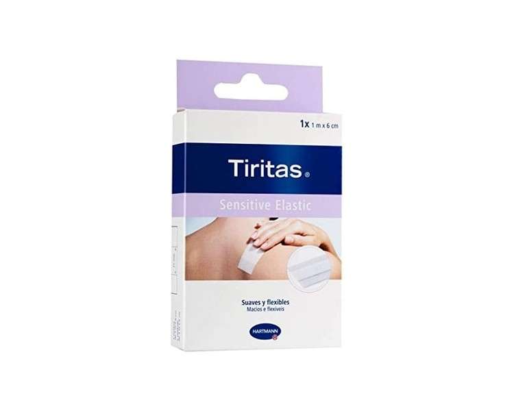 Tiritas Hartmann Sensitive Elast 6cm x 1m