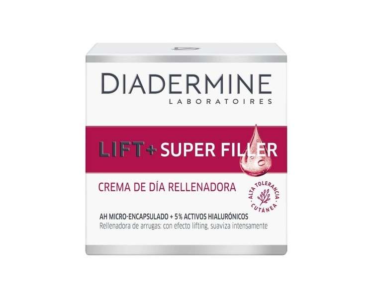 Diadermine Lift+ Super Filler Day Cream with Hyaluronic Acid Microcapsules 100g