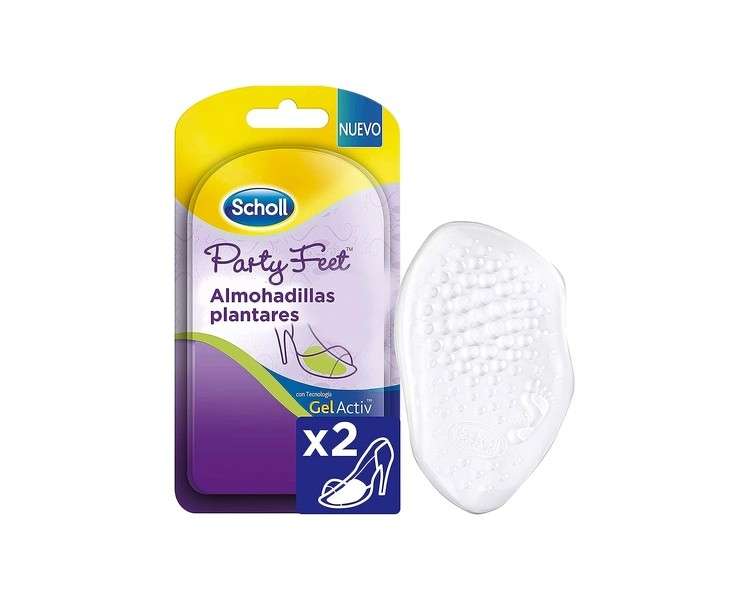 Scholl Party Feet Protectors Foot Pads Plantar Pads