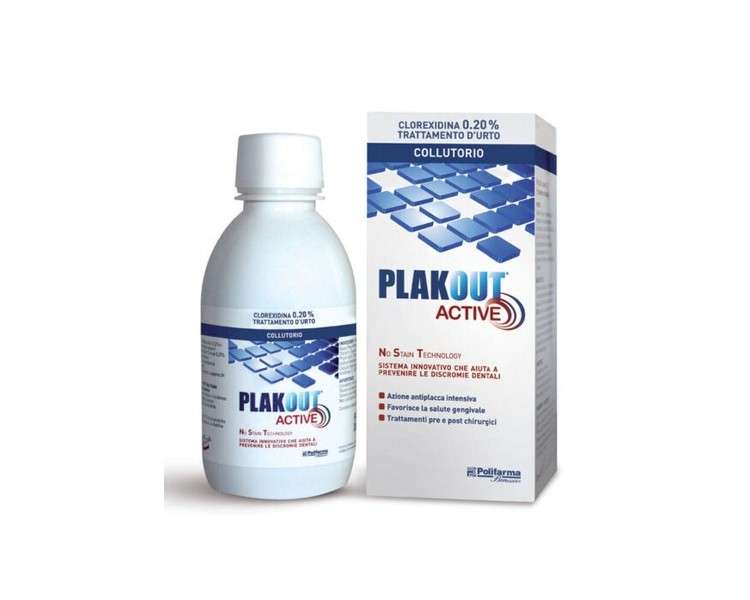 Polifarma Plakout Active Mouthwash Chlorhexidine 0.20% 200ml