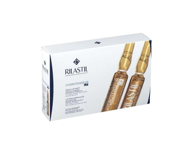 Rilastil Hydrotenseur Anti-Wrinkle Ampoules Concentrate Lifting Effect Ultra-Light Texture Fast Absorption