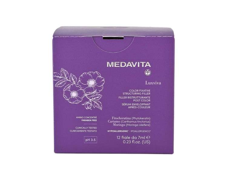 Medavita Colour Fixative Structuring Filler 7ml - Pack of 12