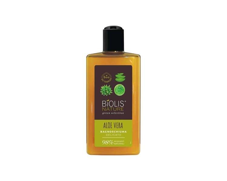 Biolis Delicate Shower Gel with Aloe Vera 400ml 13.5 Fl Oz