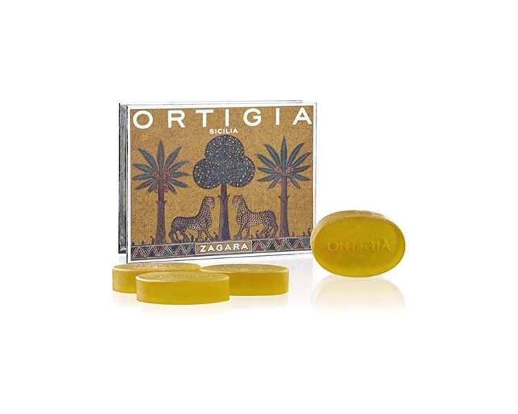 Ortigia Orange Blossom Glycerin Soaps 4 Pack